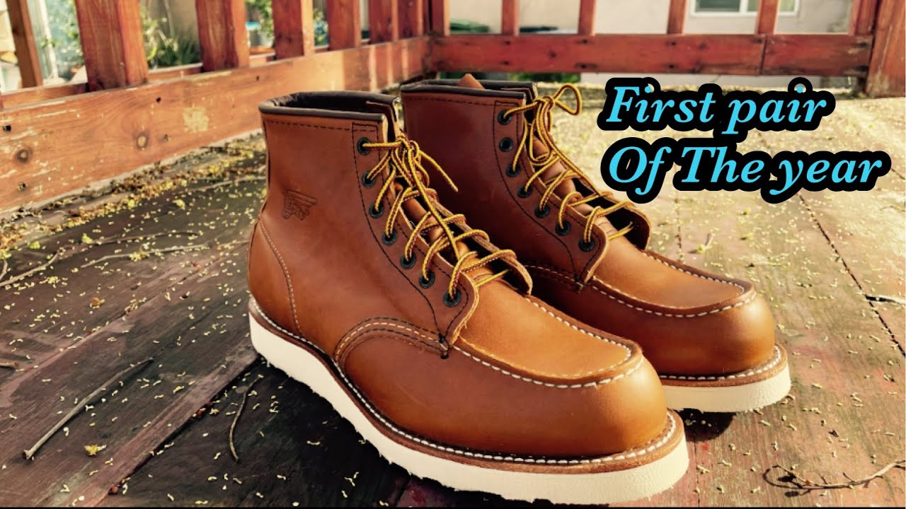 Unboxing The Red Wing 10875/ Red Wing Moc Toe 10875