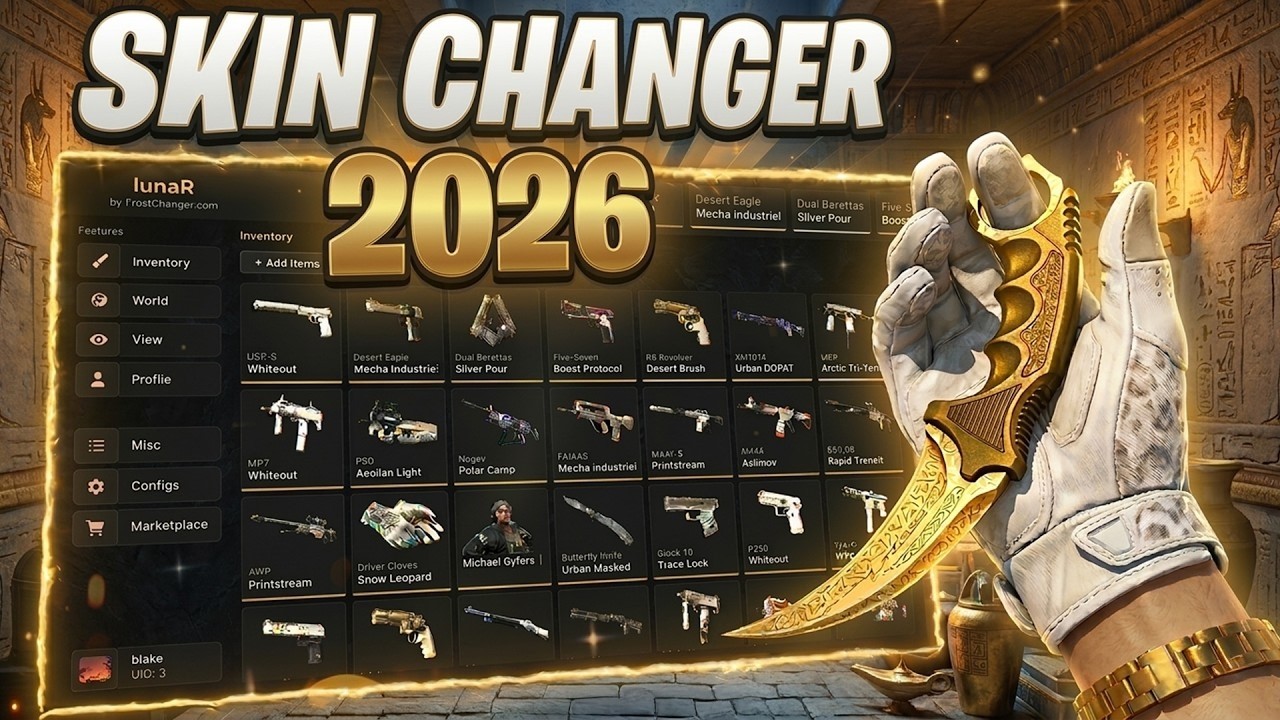CS2 Skin Changer 2026! | How to Get the Best CS2 Skin Changer (LunaR Tutorial)