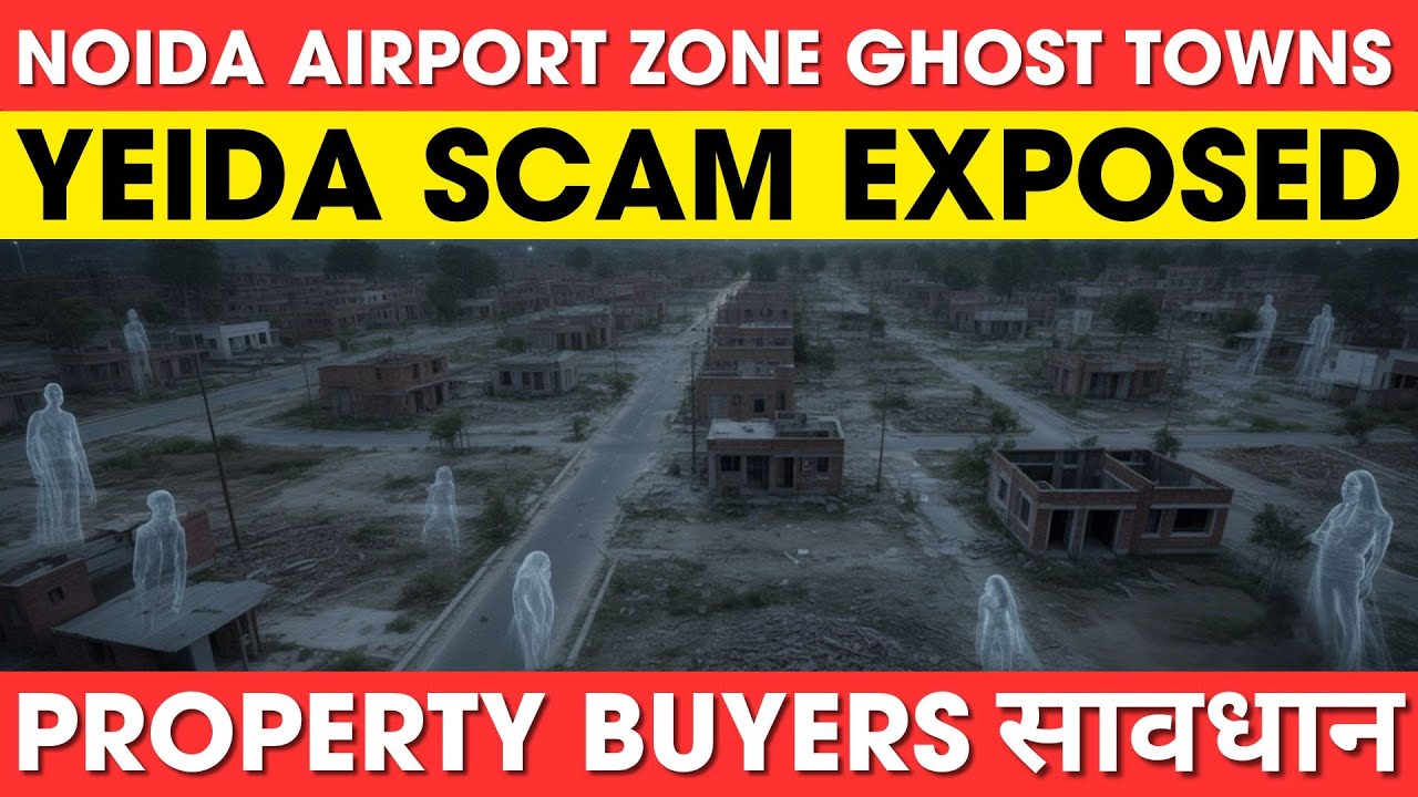 Noida Airport Plots Scam! 🚨 Illegal Colonies & Fake Dreams Revealed | Property Mishra Show