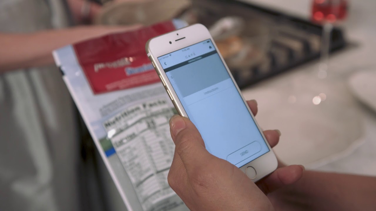Scan-To-Cook Microwave