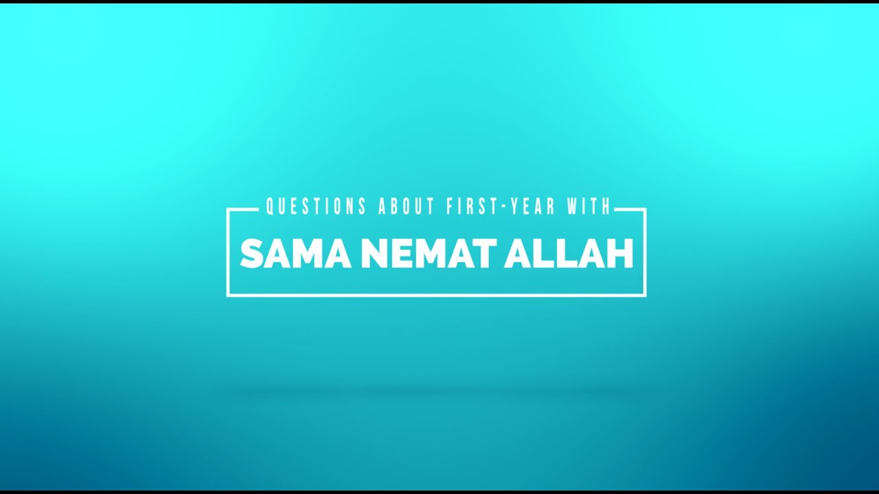 Orientation 2021: Meet Sama Nemat Allah