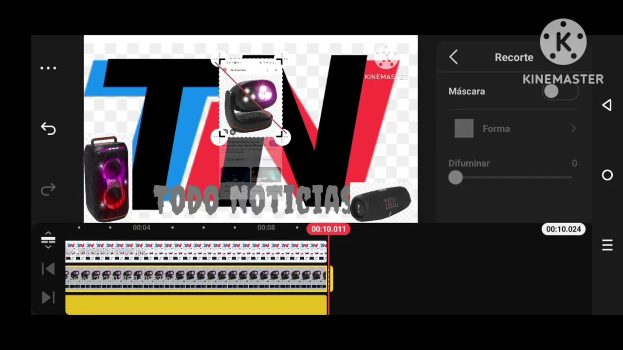 TN Todo Noticias Logo Remake Speedrun Kinemaster 4.9x Speed