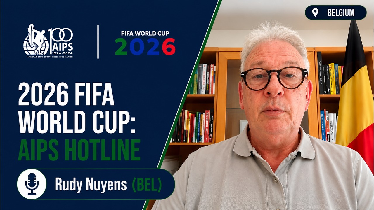 July 17, Belgium: Rudy Nuyens (BEL) makes his World Cup Final prediction | AIPS Hotline