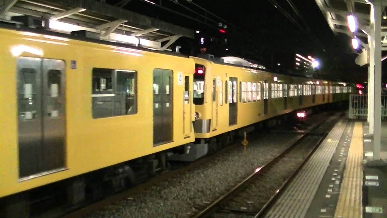 西武鉄道 263F牽引2069F(12両編成) 小手指入庫