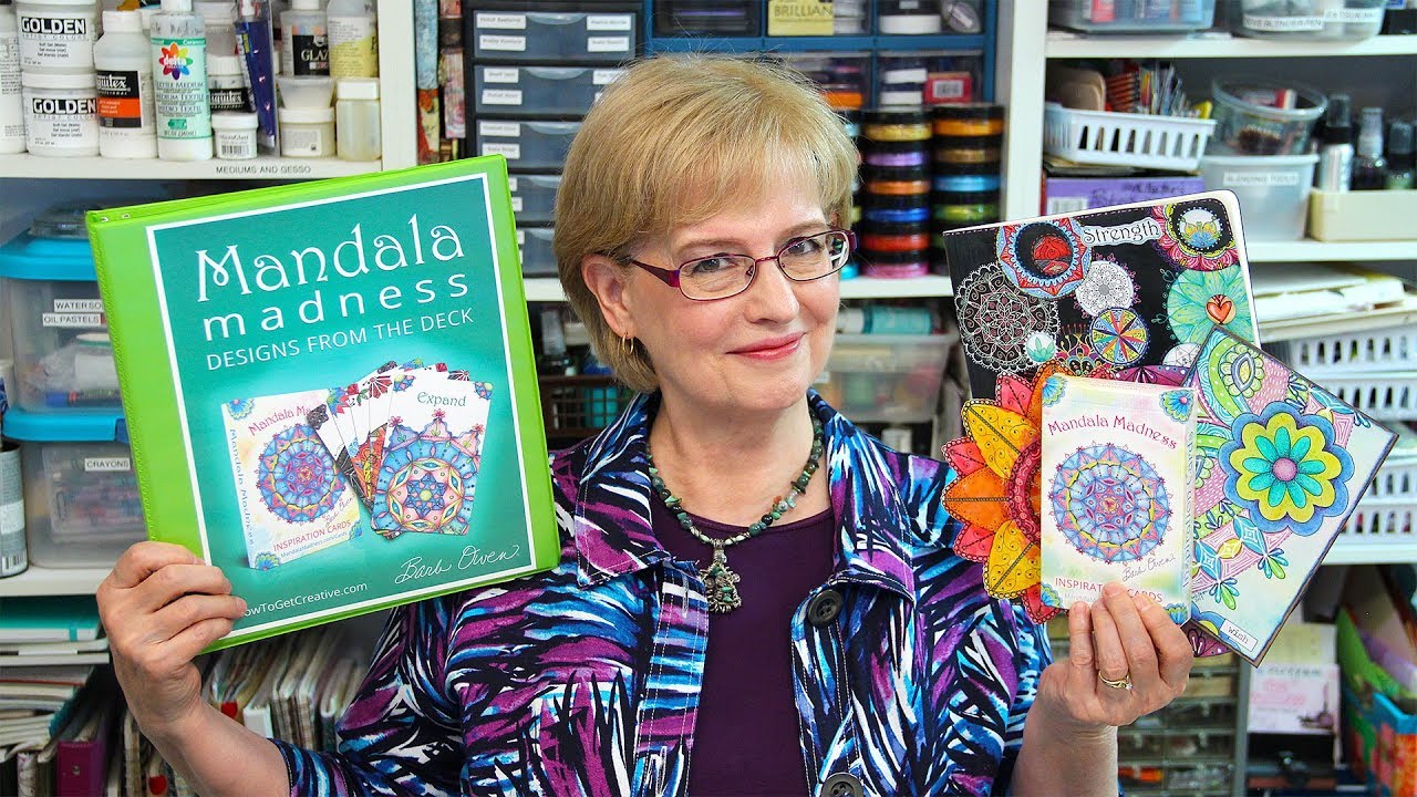 Mandala Madness Inspiration Cards are Here!! - Barb Owen - HowToGetCreative.com