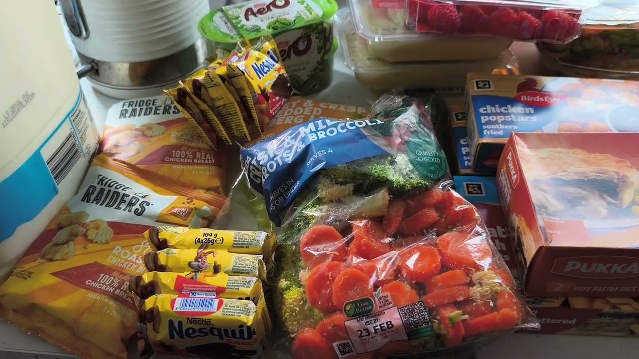 Asda Grocery haul | Back to school | Cleaning