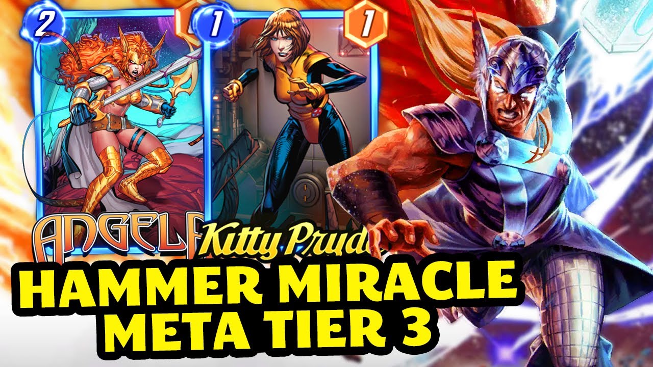 O MILAGRE DO MARTELO: DECK META BORA BILL TIER 3 |Marvel Snap|