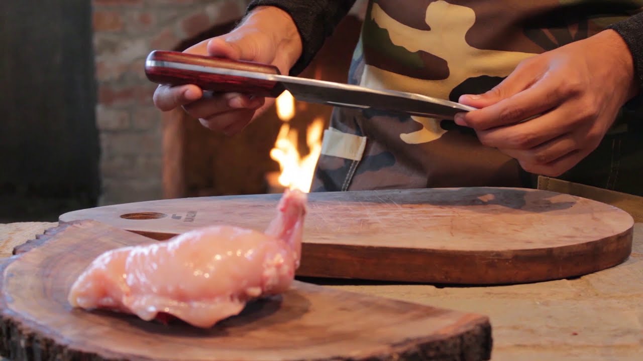 Best Christmas Holiday Gifts - Kitchen and Camp Knives by Almazan - Hand Forged - Order by Dec 20th