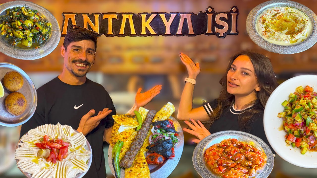 Hatay'ın Meşhur Yemekleri. Antakya İşi Restoran ( Sokak Lezzetleri )