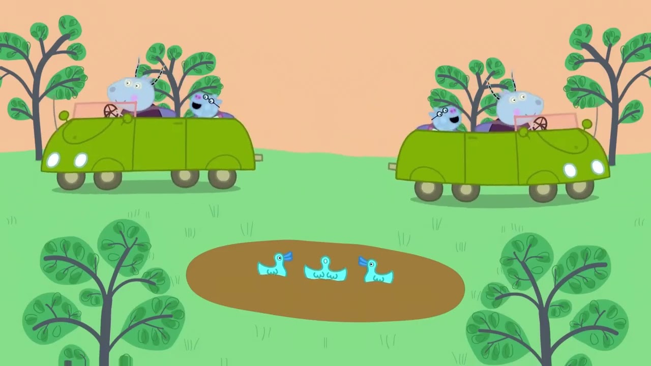 Peppa pig - Hello ducks | w//effects | (sponsored by klasky csupo 2001 effects)