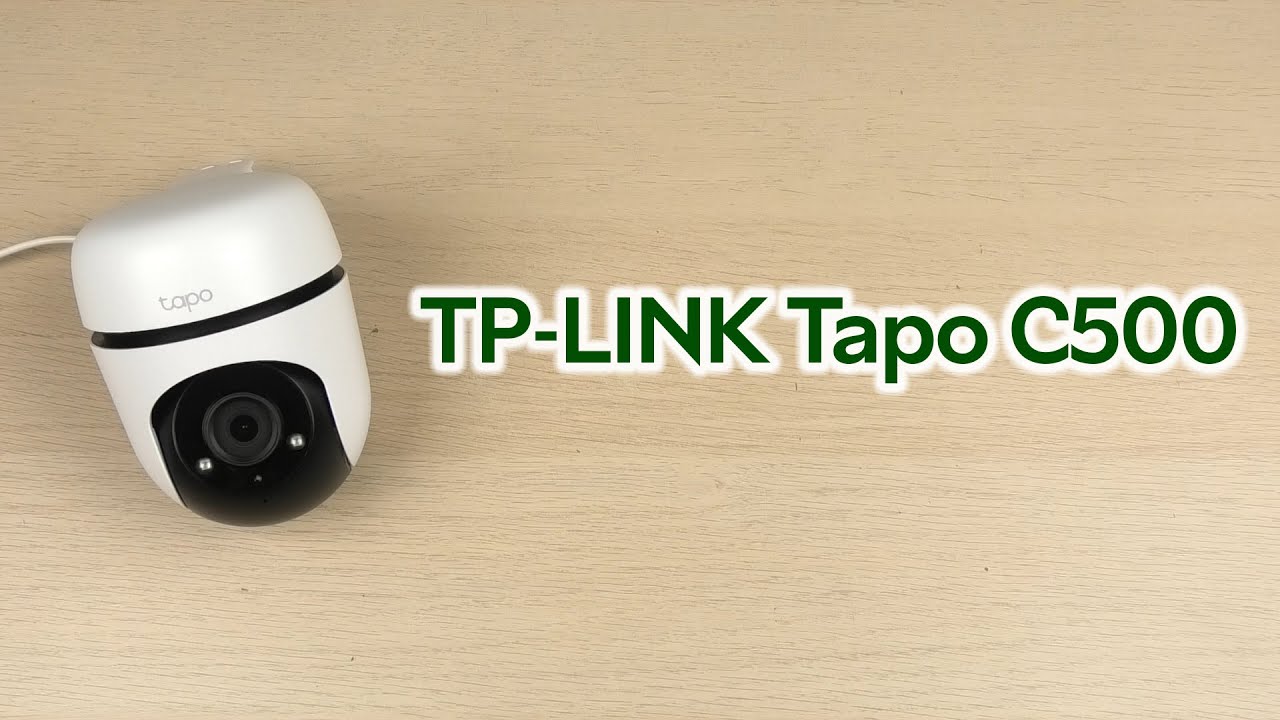 Розпаковка TP-LINK Tapo C500