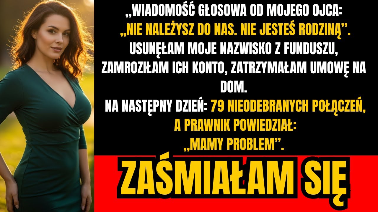 Mój ojciec krzyczał, że nie należę do rodziny — lecz ja wiedziałam o jego oszustwie…