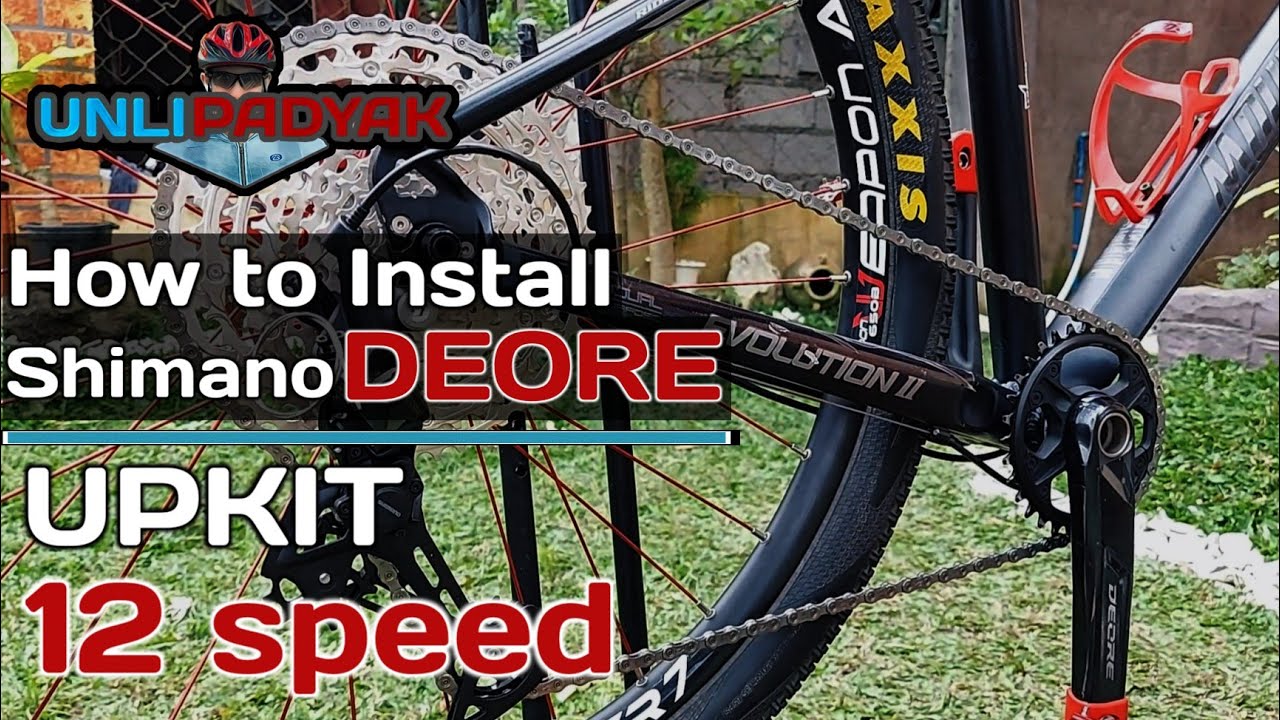 INSTALLING MY NEW UPKIT | DEORE M6100 UPKIT 12SPEED - UNLI PADYAK