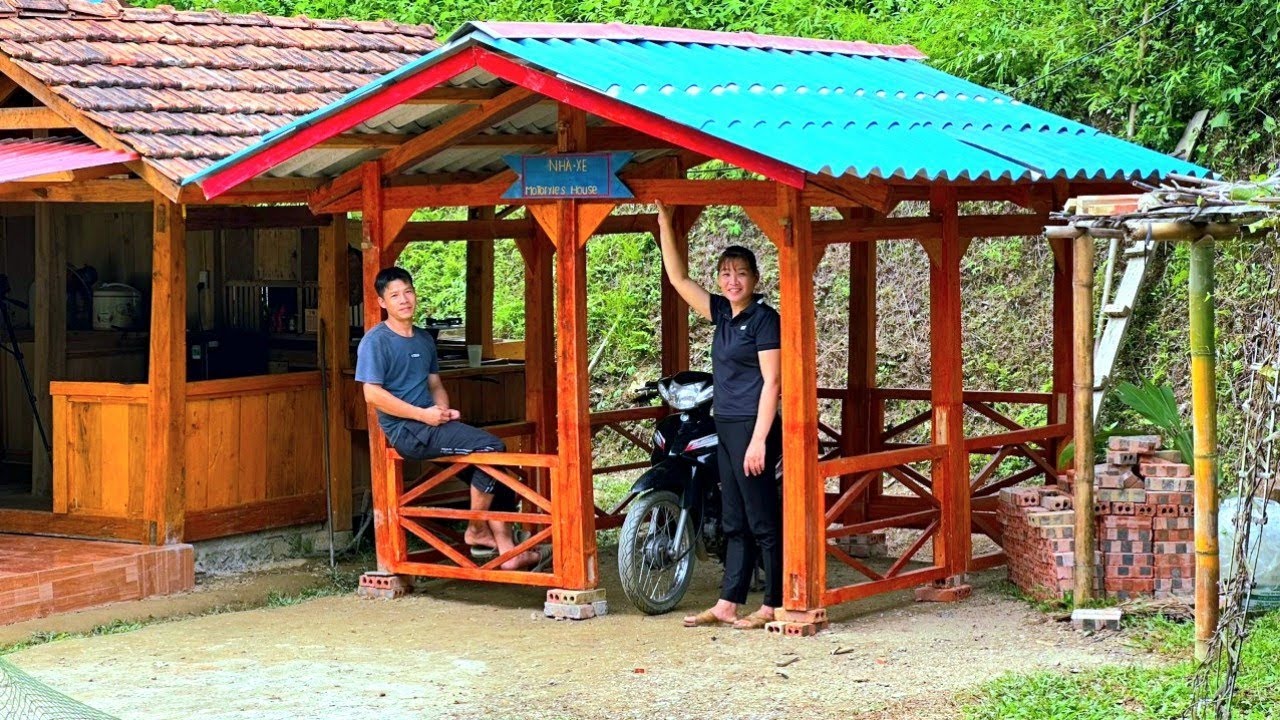 Video Full : 60 Days Farm innovation - New garage, new gifts, new happy life together