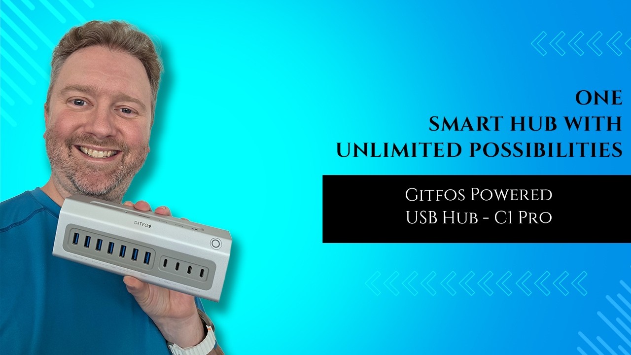 Przestań psuć sw&oacute;j przepływ pracy: Gitfos C1 Pro 18 w 1 Powered USB C Hub to ostatni hub, jaki ku...