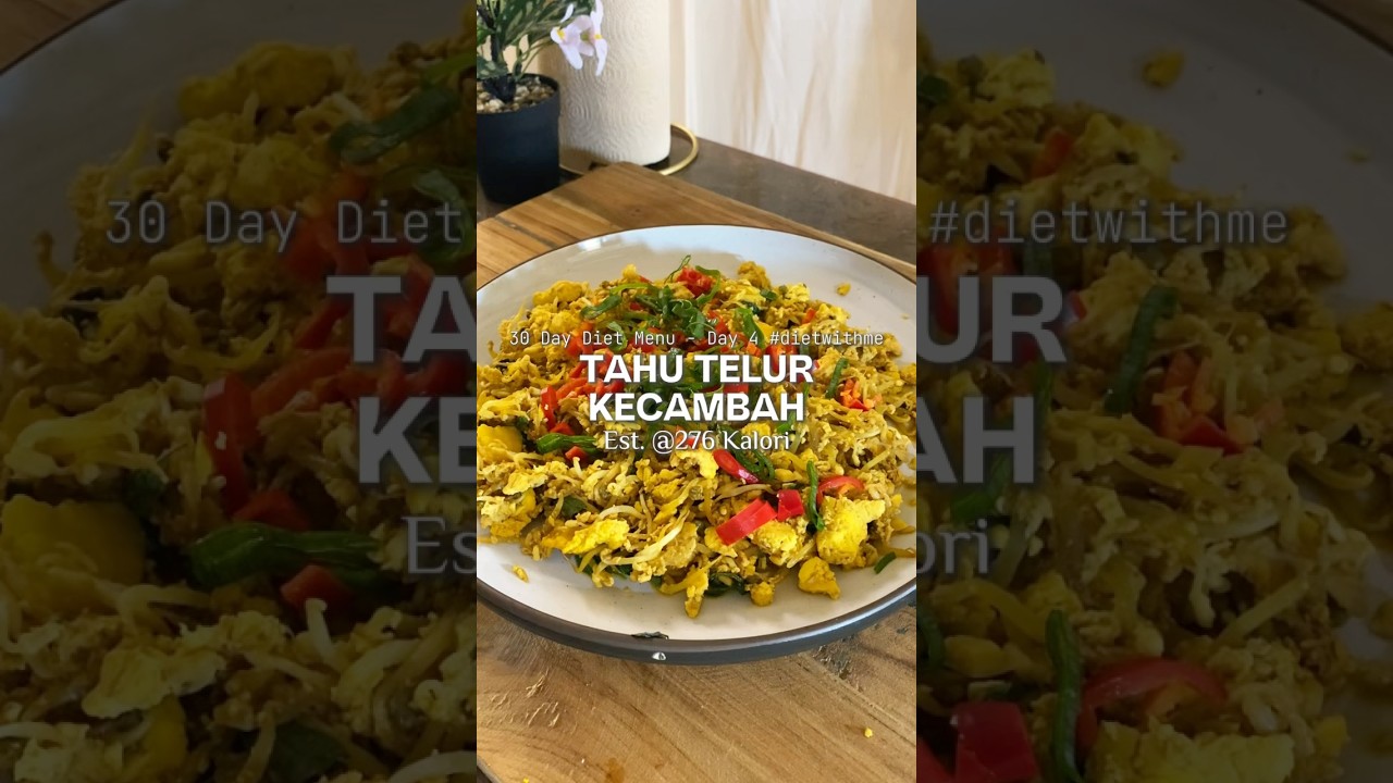 Menu diet murah meriah dan gampang bikinnya 💯🙌🏻 #menudiet #defisitkalori #lowcalorie #cooking