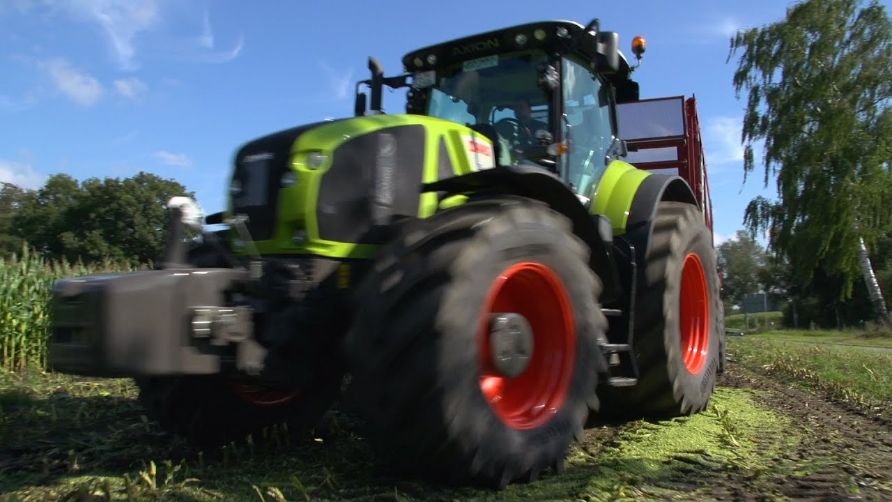 Claas AXION 950 + Strautmann Wechselsystem 2013