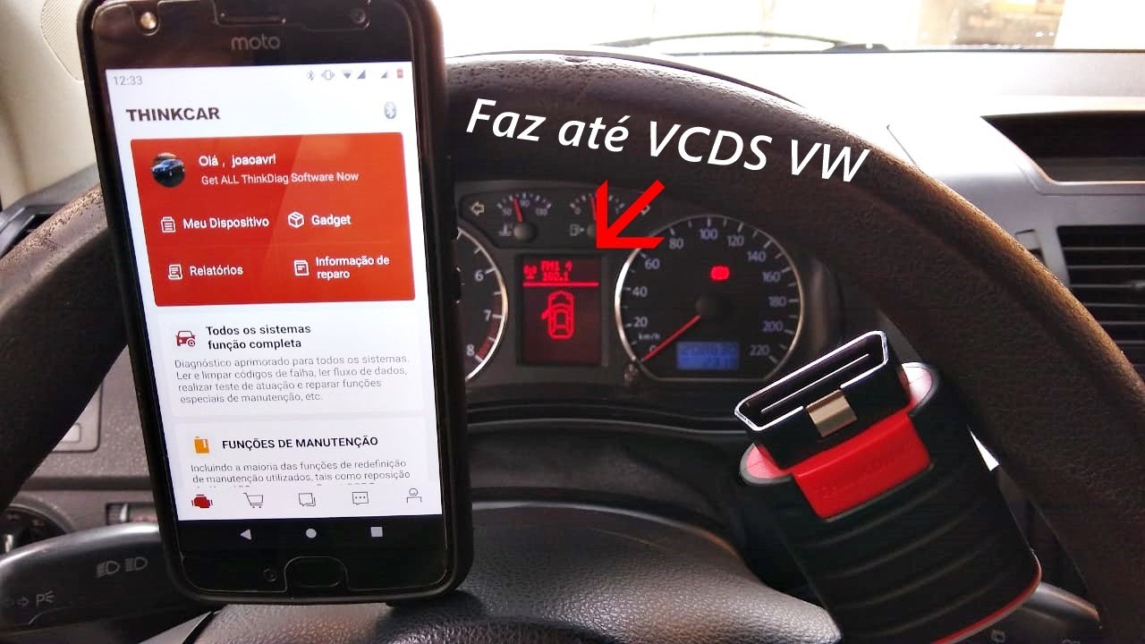 Avaliação do Scanner OBD2 ThinkDiag - Um scanner completo!