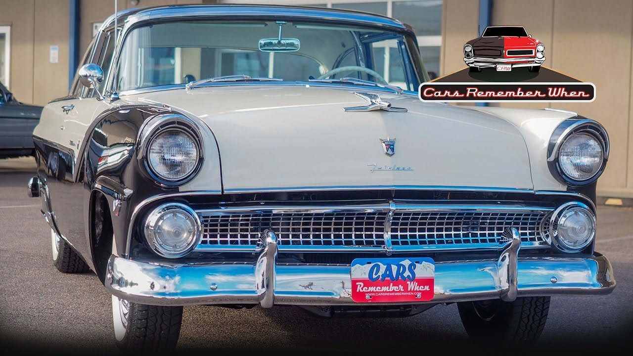 Crown Victoria Fairlane 2 Door Hardtop Restoration 1955 Ford Classic Car Denver SOLD