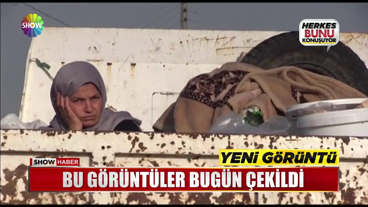 Siviller Afrin'i terk etmeye çalışıyor