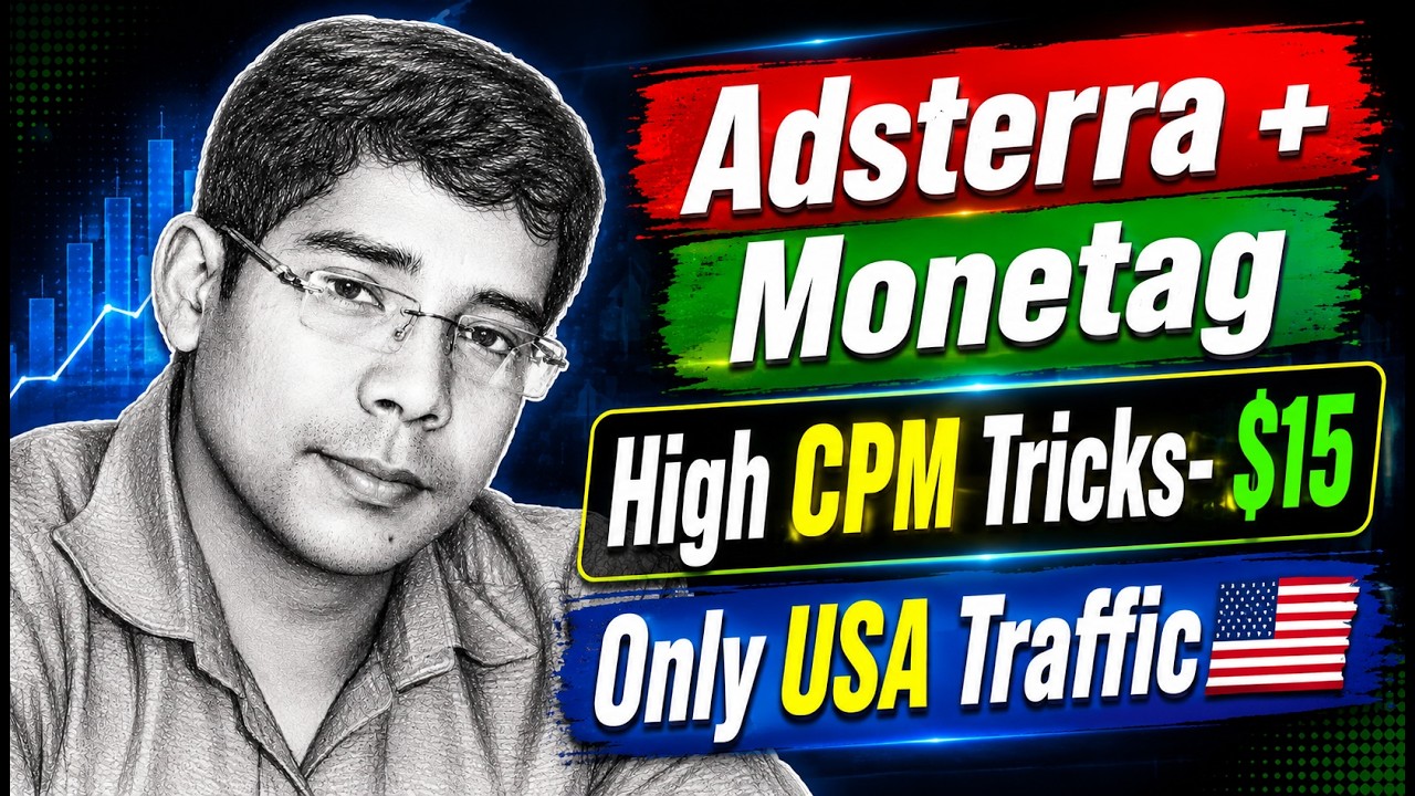Adsterra + Monetag High CPM Strategy 2026 | Boost Your Ad Revenue Fast