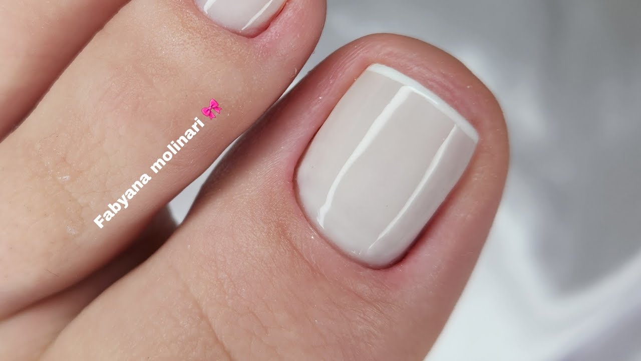 vídeo de transformação de pés com esmaltação / 60 dias sem fazer 😱