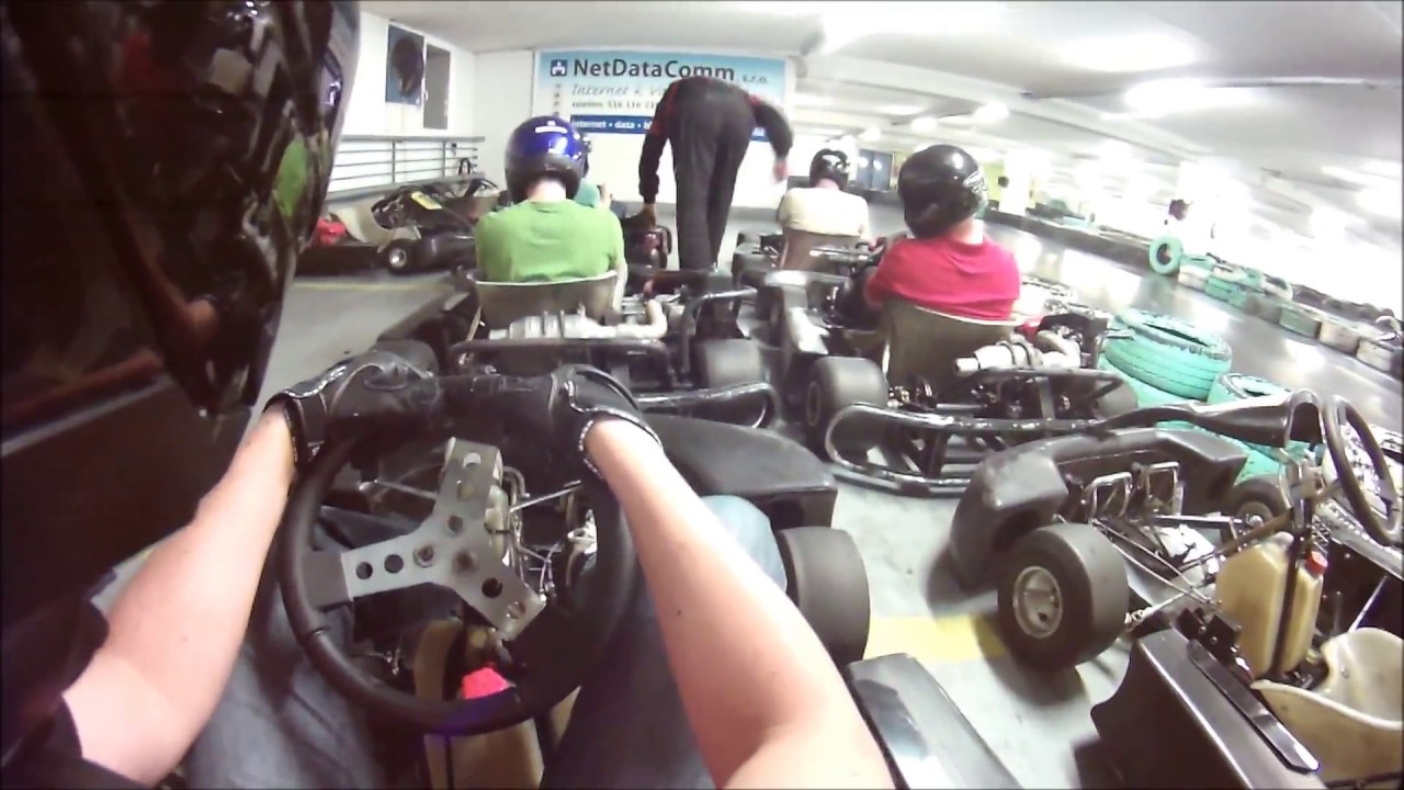 Motokáry - Kart Arena Brno - HD Drift