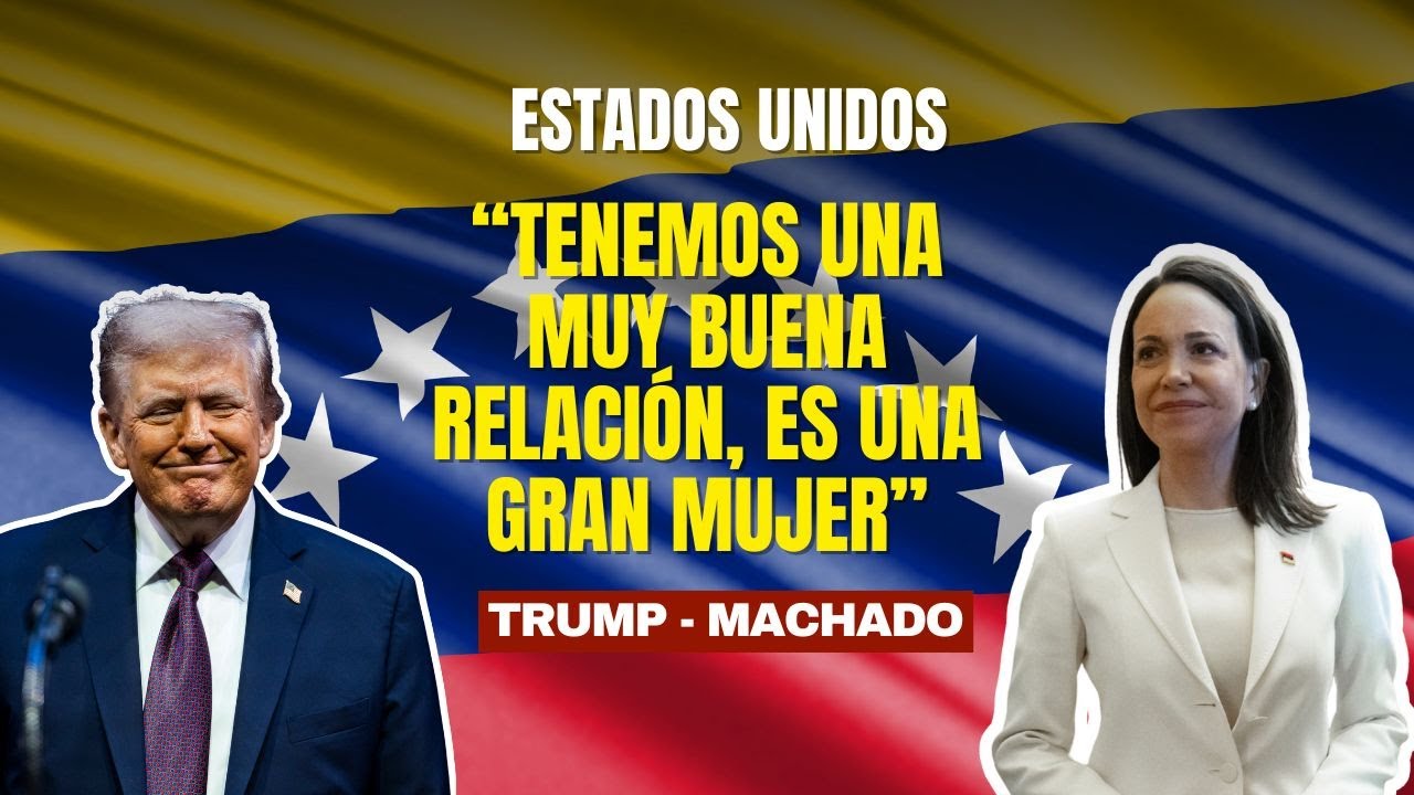 Trump confirma que habló nuevamente con María Corina Machado: 