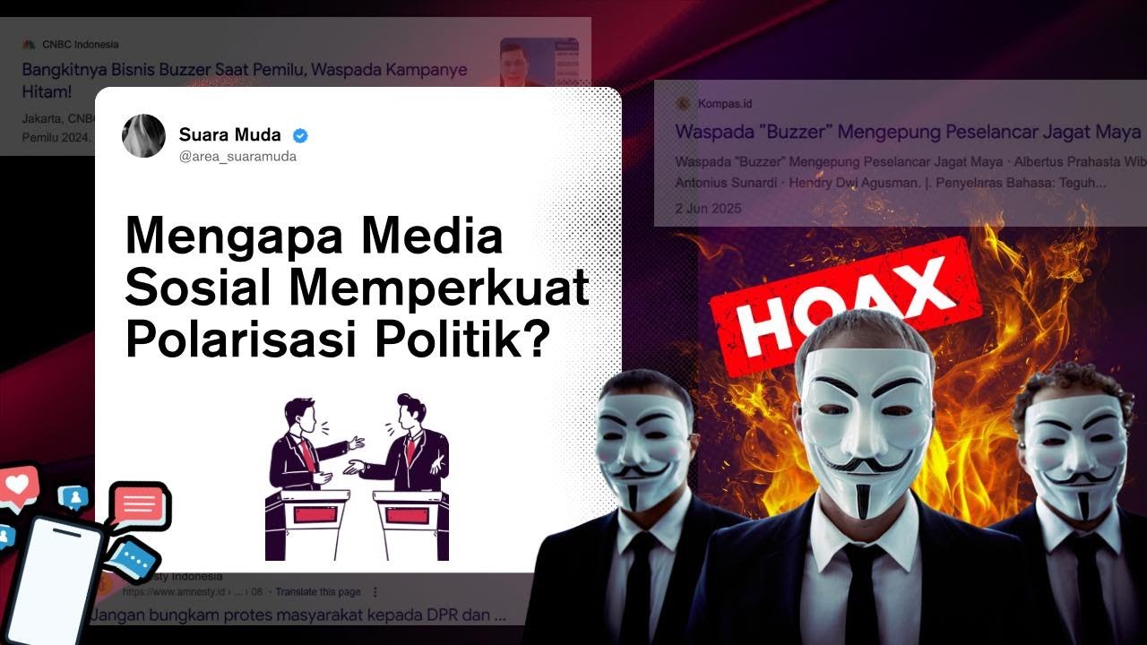 ⁠Mengapa Media Sosial Memperkuat Polarisasi Politik?