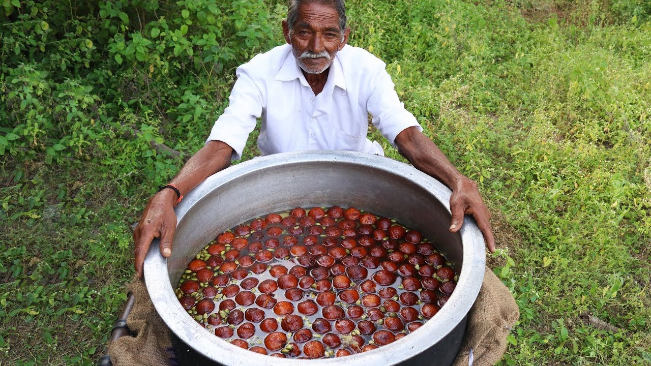 Gulab Jamun Recipe | Yummy Gulab Jamun dessert By Our Grandpa for Children