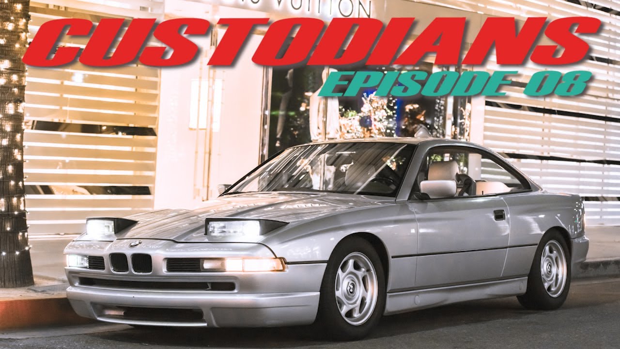 CLASSIC CAR CUSTODIANS. The Youngster owners. BMW 840 and 850i.