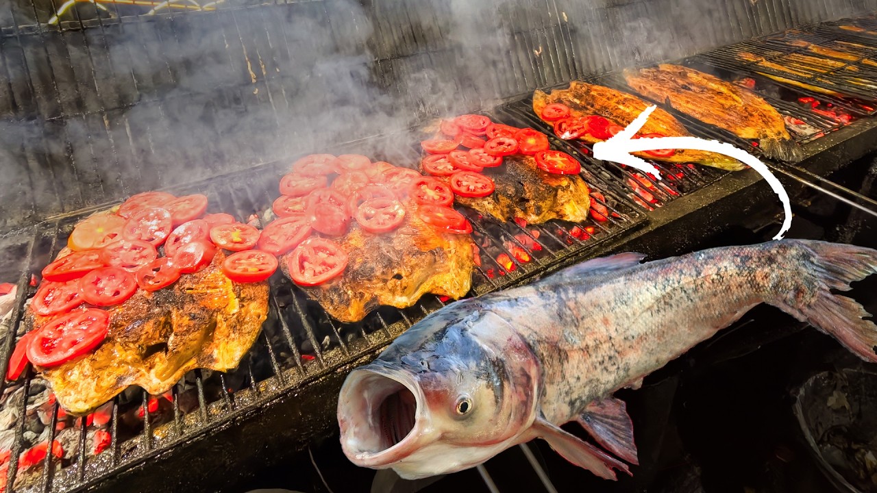 40 Years of Grilling Fish in KURDISTAN | IRAN&rsquo;s Most Delicious Street Food