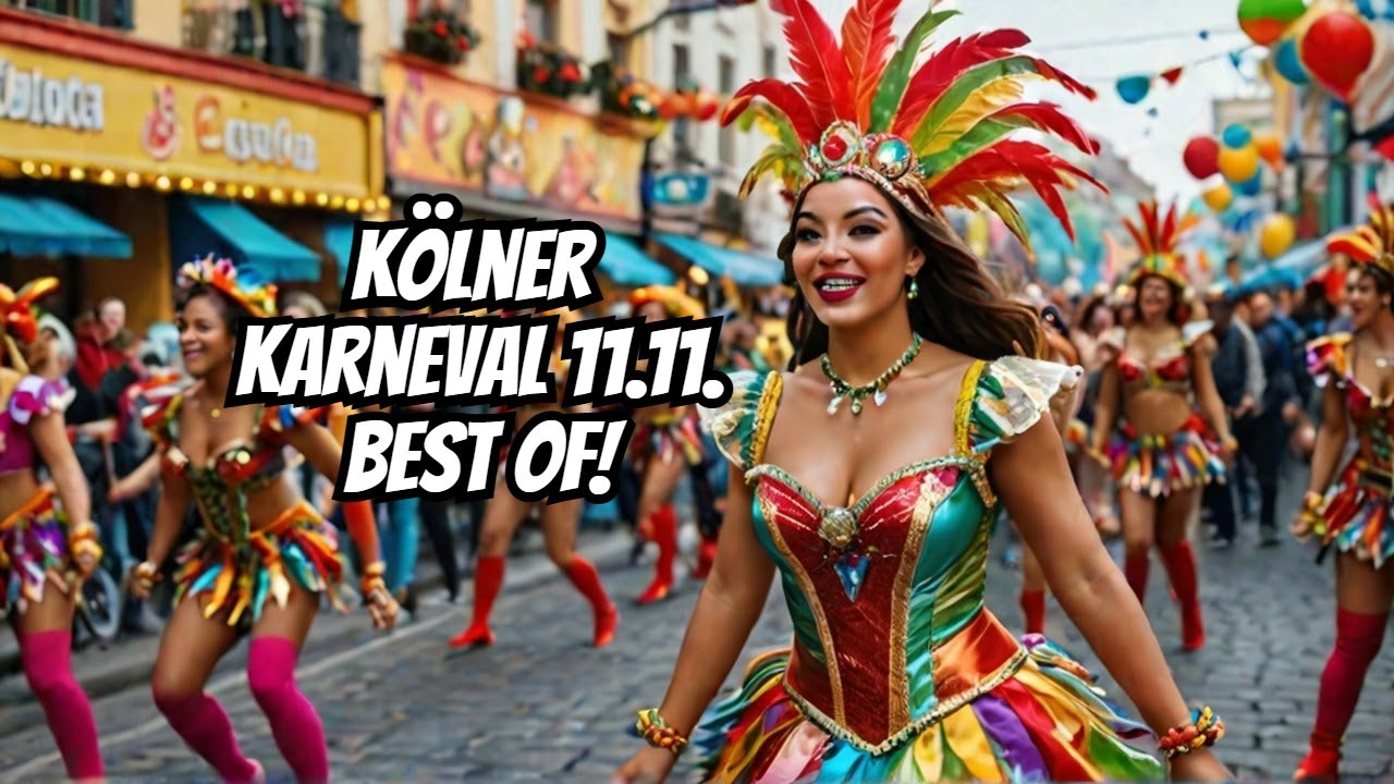 🎉 Best of Cologne Carnival 11.11 2025 🇩🇪 Innenstadt & Südstadt Grand Celebration 4K