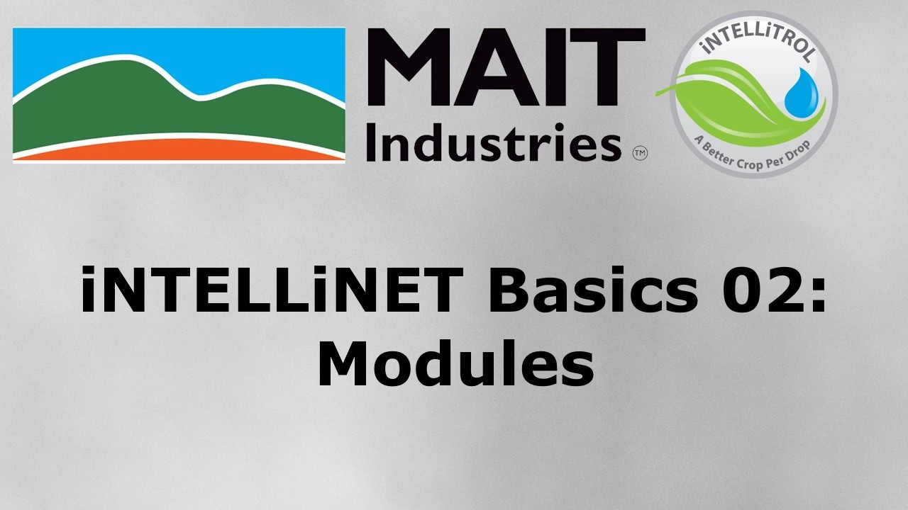 iNTELLiNET Basics 02 - Modules