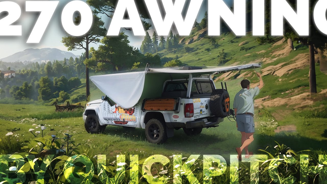 APEX4X4 - THE Quick Pitch Weathershade 20 Second Awning!