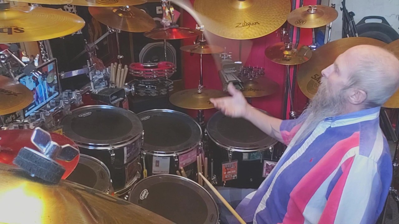 KISS Eric Singer Endorsed Pearl Acoustic Drum Set - Cell S9+ - VID 20260308 150645