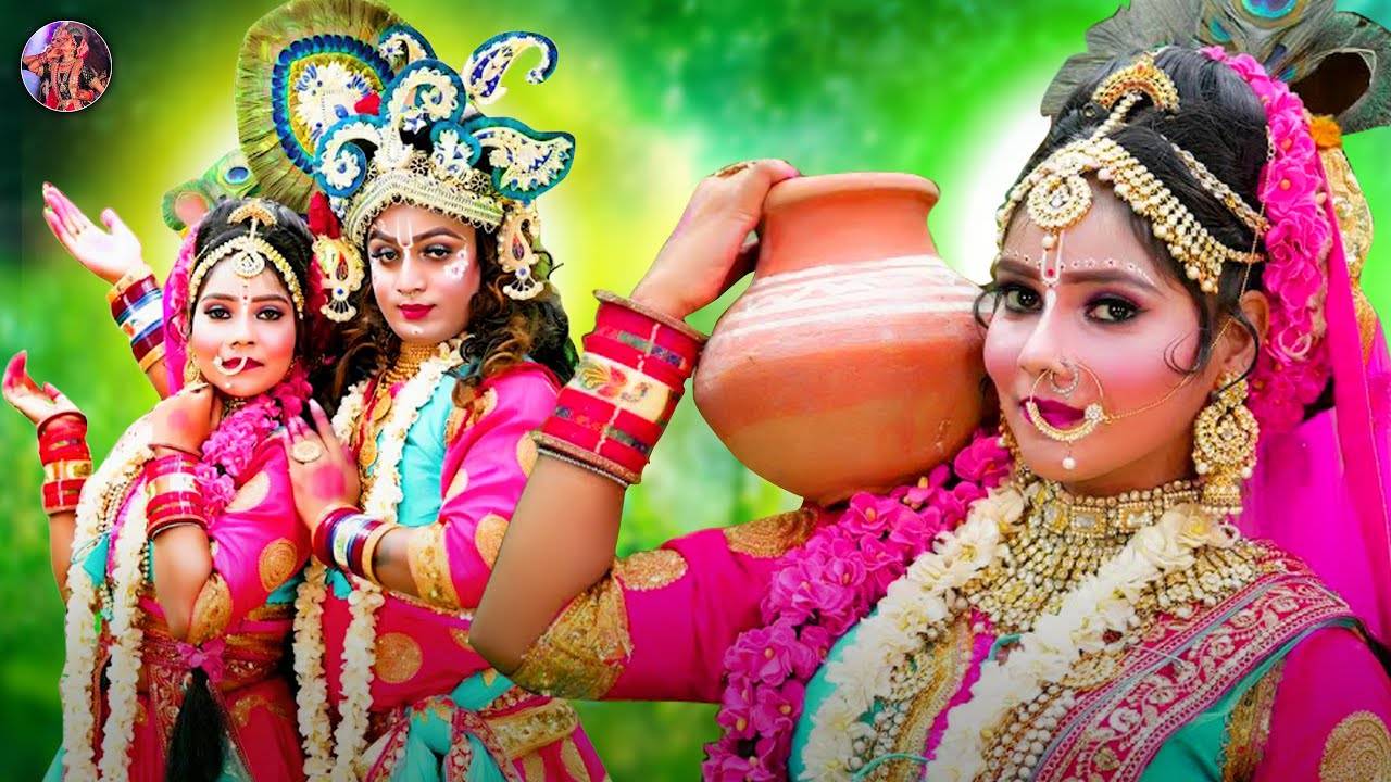 #VIDEO - Radha Krishna Jhanki 2025 | भक्ति में झूम उठा मंच | Viral Dance #Radha Krishna Nonstop