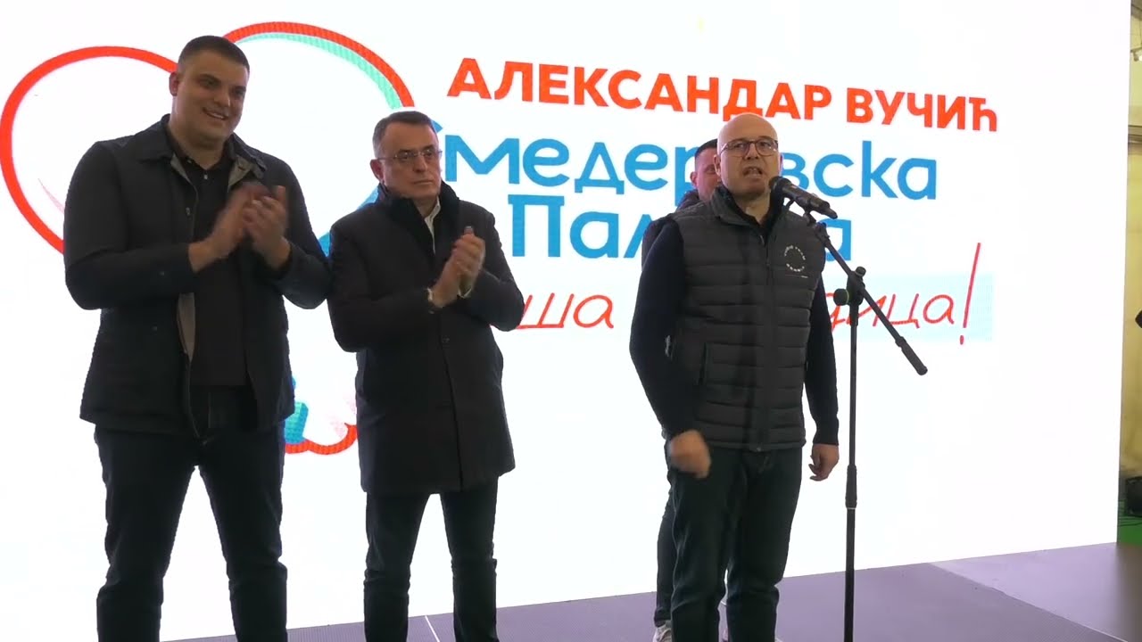 Predsednik SNS-a Miloš Vučević posetio selo Kusadak.