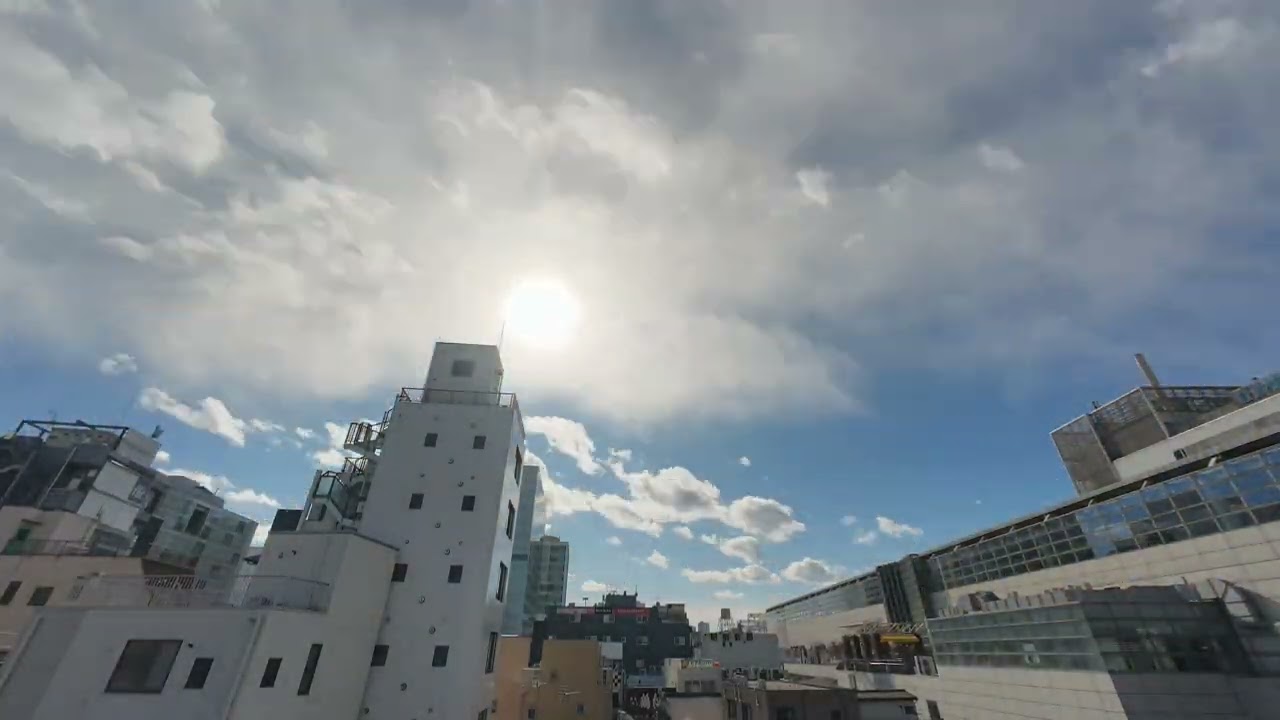 北千住タイムラプス　2026/1/25 SUN