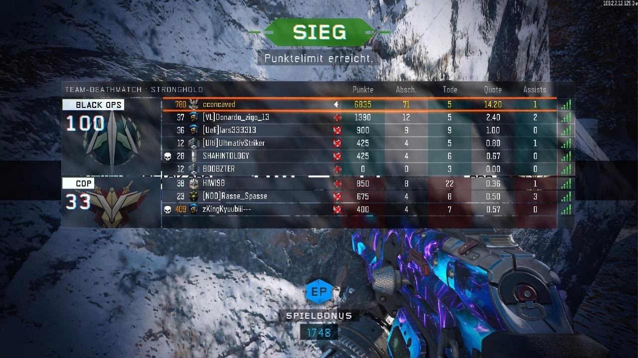 BO3 71 Kills + Nuke