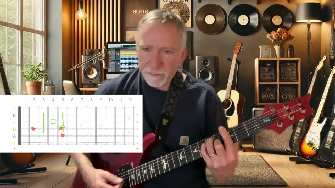 Blues Lick I IV V in G Learn this classic blue lick