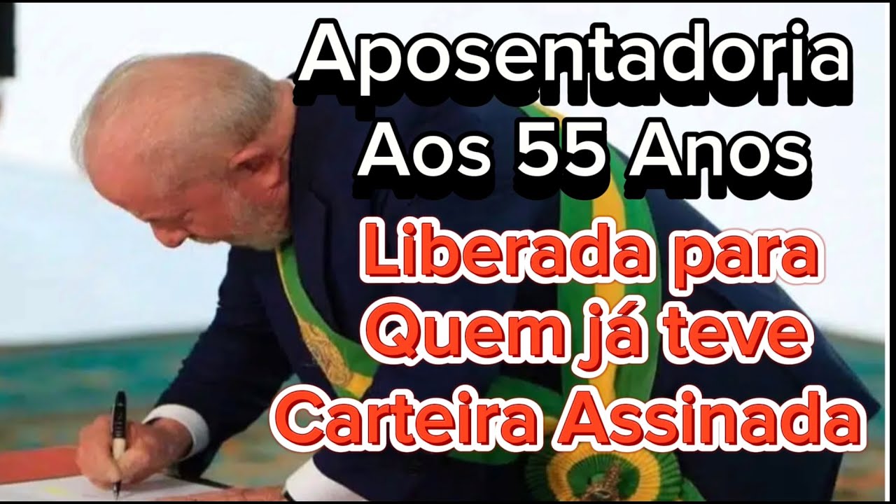 PERMITIDA APOSENTADORIA AOS 55 ANOS DE IDADE