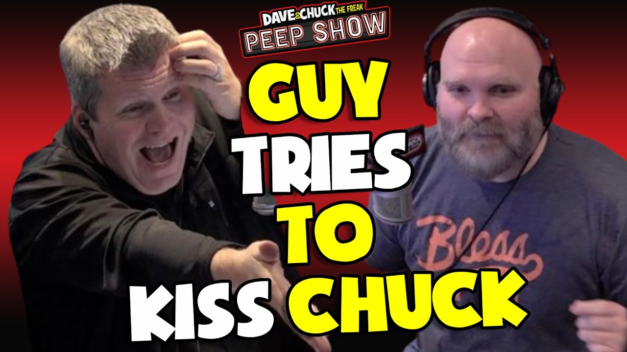 Guy Tries To Kiss Chuck