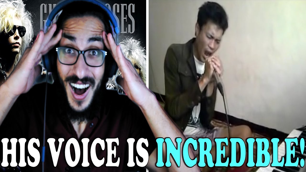 HE SURPRISES ME EVERY TIME! Deden Gonzales - Sweet child o'mine cover reaction
