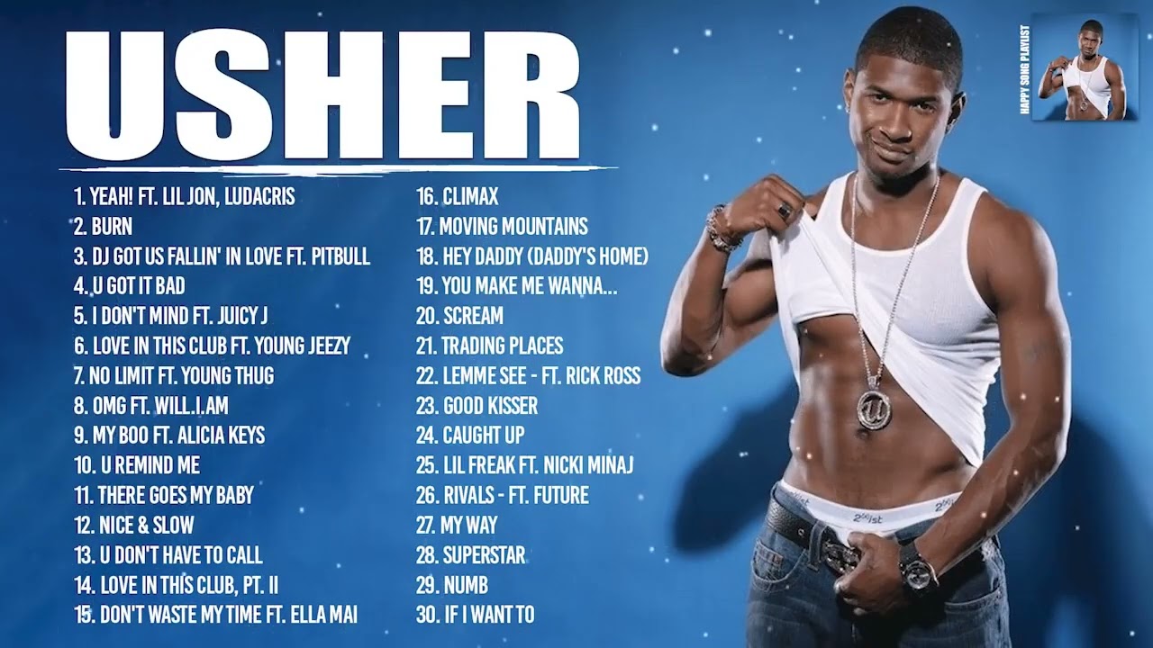 U S H E R ► ( Best Spotify Playlist 2022 ) Greatest Hits - Best Songs Collection Full Album