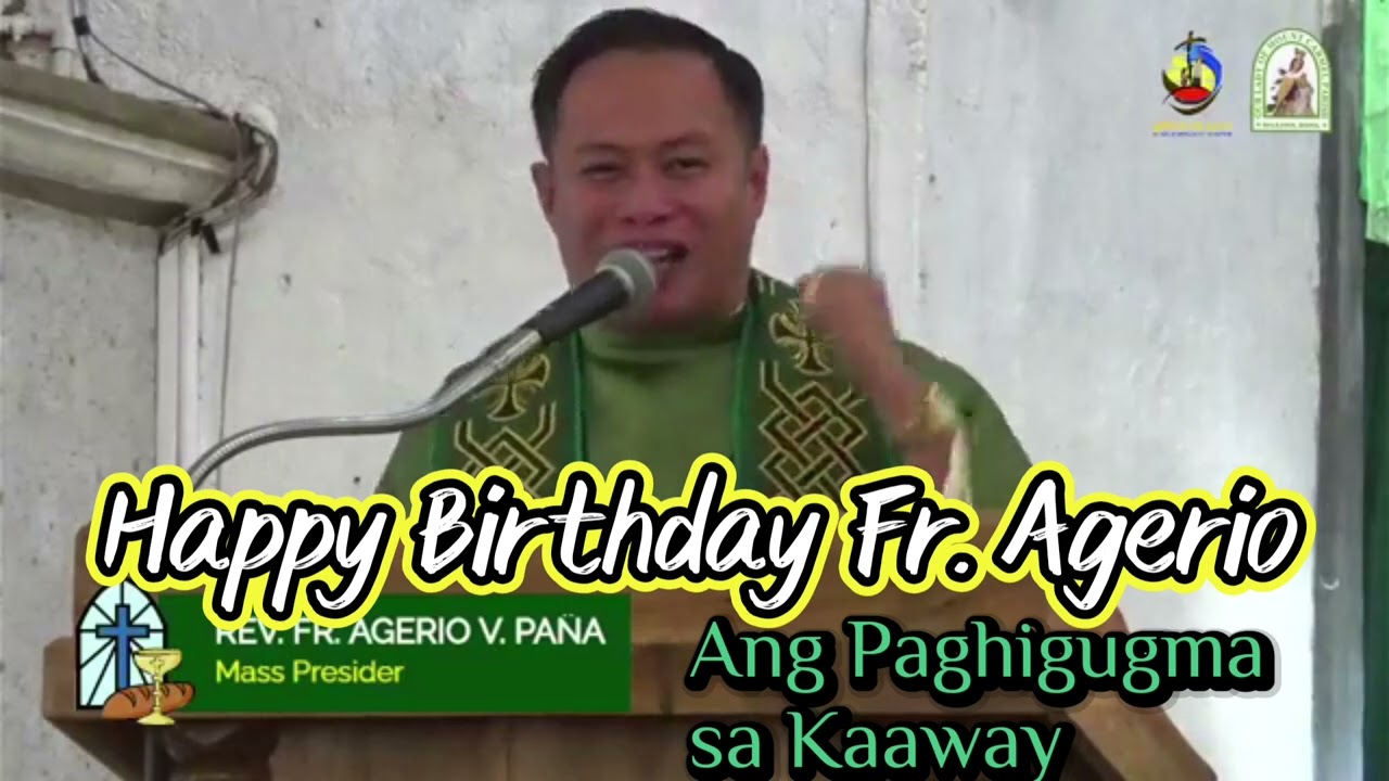 Ang Paghigugma sa Kaaway (Rev. Fr. Agerio Vallecer Pana)