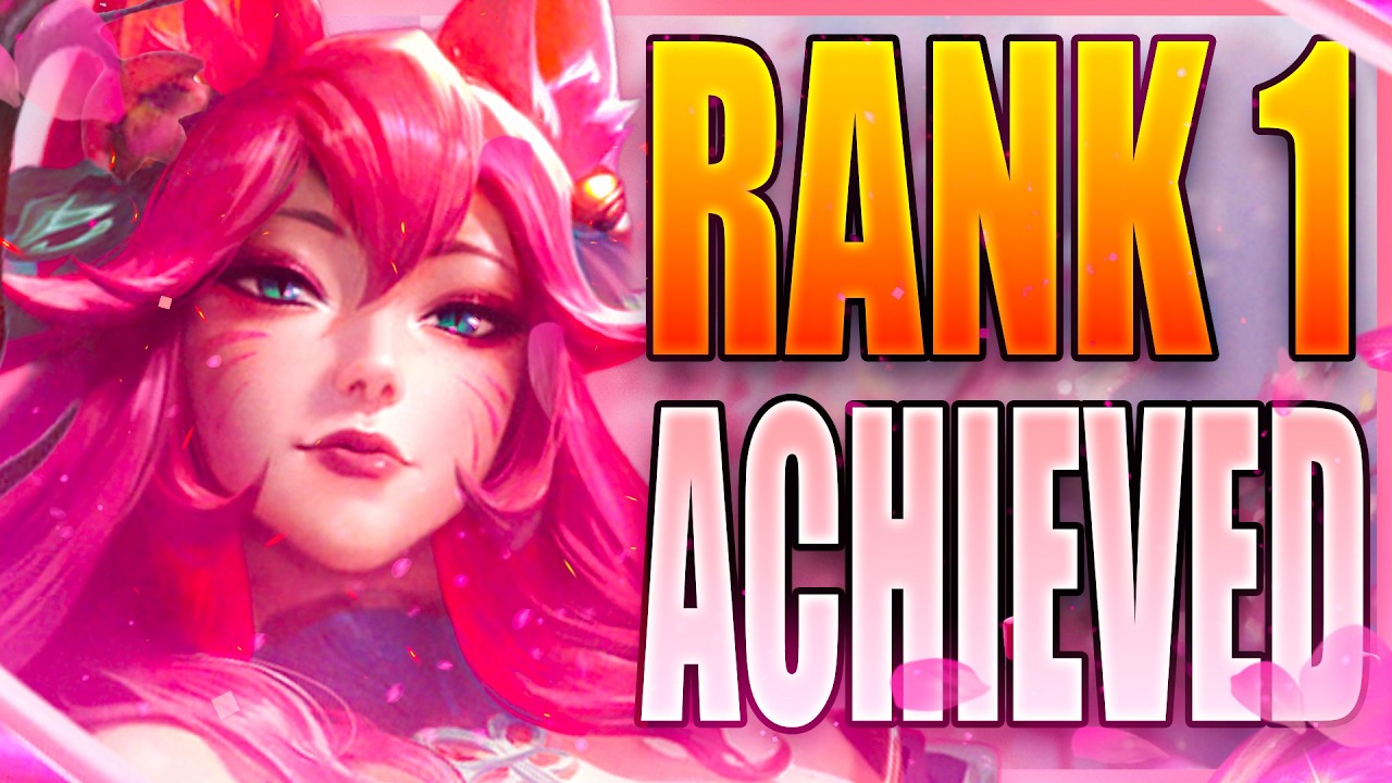 RANK 1 ACHIEVED EUW AND The best Ahri EUW has to OFFER