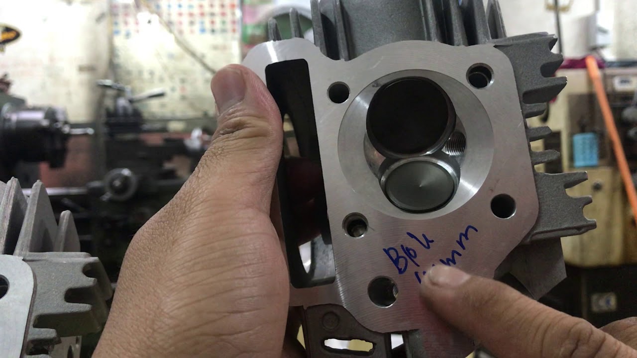CARA PORTING HEAD UNTUK SPEC PISTON 56MM KEATAS!!