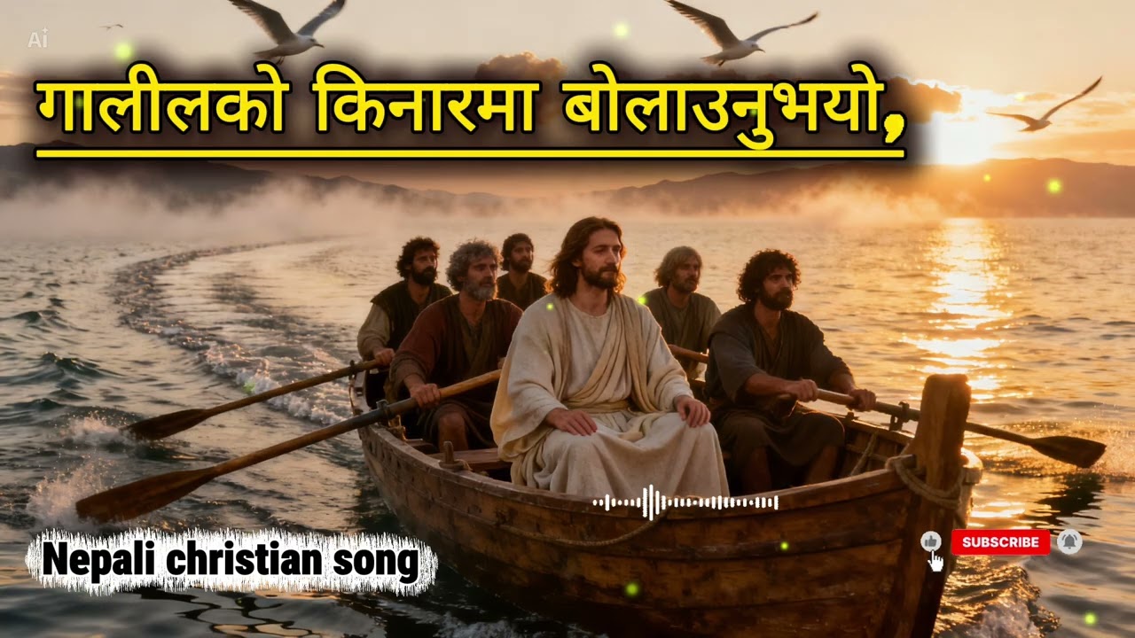 गालीलको किनारमा बोलाउनुभयो,#nepalichristiansong #aradhanahub #nepalisong #christmassong