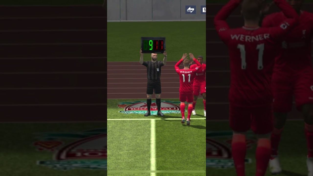 First look at substitutions in Fifa Mobile 22 #shorts #fifamobile #fifamobile22